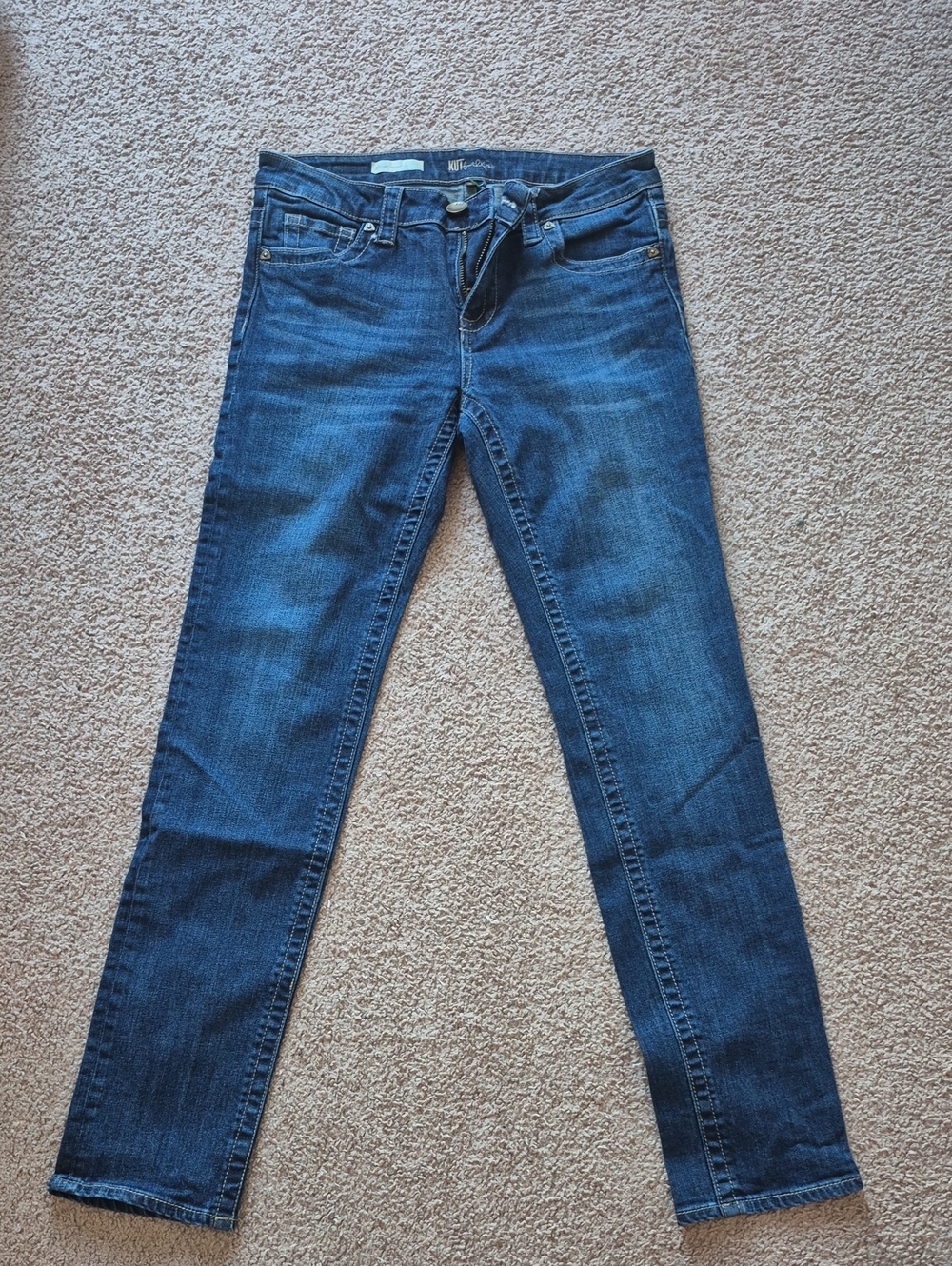 Kut from the Kloth Women's Dark Blue Skinny Jeans